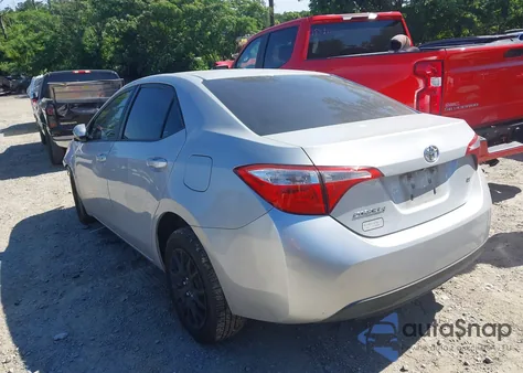 2015 Toyota Corolla Le from USA, damaged, VIN 2T1BURHE3FC296017